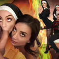 Natalie Brooks, Selena Love, Fiona Frost – Three Horny Nuns Fuck the Devil Out of Him